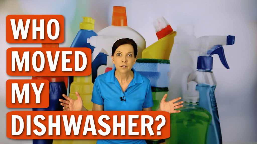 Who Moved My Dishwasher Angela Brown Ask a House Cleaner