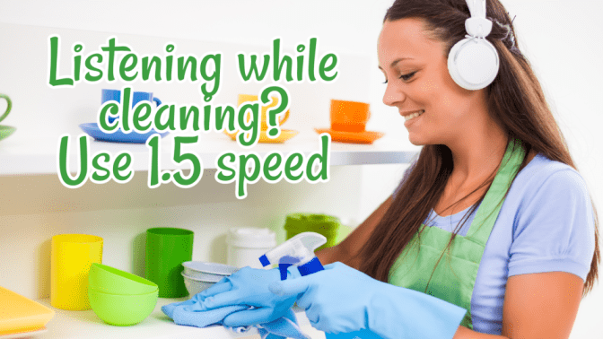 Unconscious Cleaning, House Cleaner, Listening While Cleaning