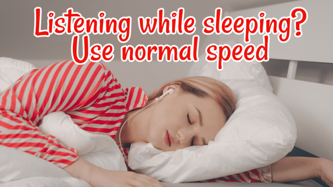 Unconscious Cleaning, Woman Sleeping, Listening While Sleeping