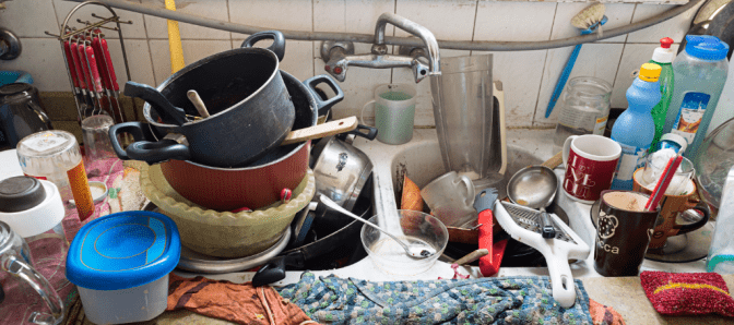 Hoarding Overhaul, Dirty Dishes
