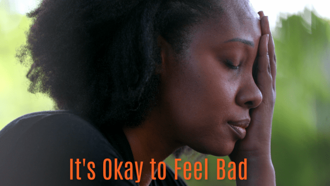 It's Okay to Feel Bad about Hoarding Sad Woman, It's Okay to Feel Bad