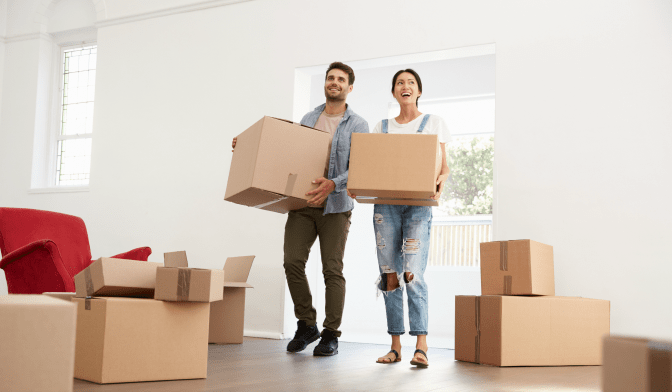 Too Many Cups, Couple Moving into House
